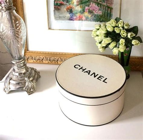 chanel round hat box|Chanel headbands.